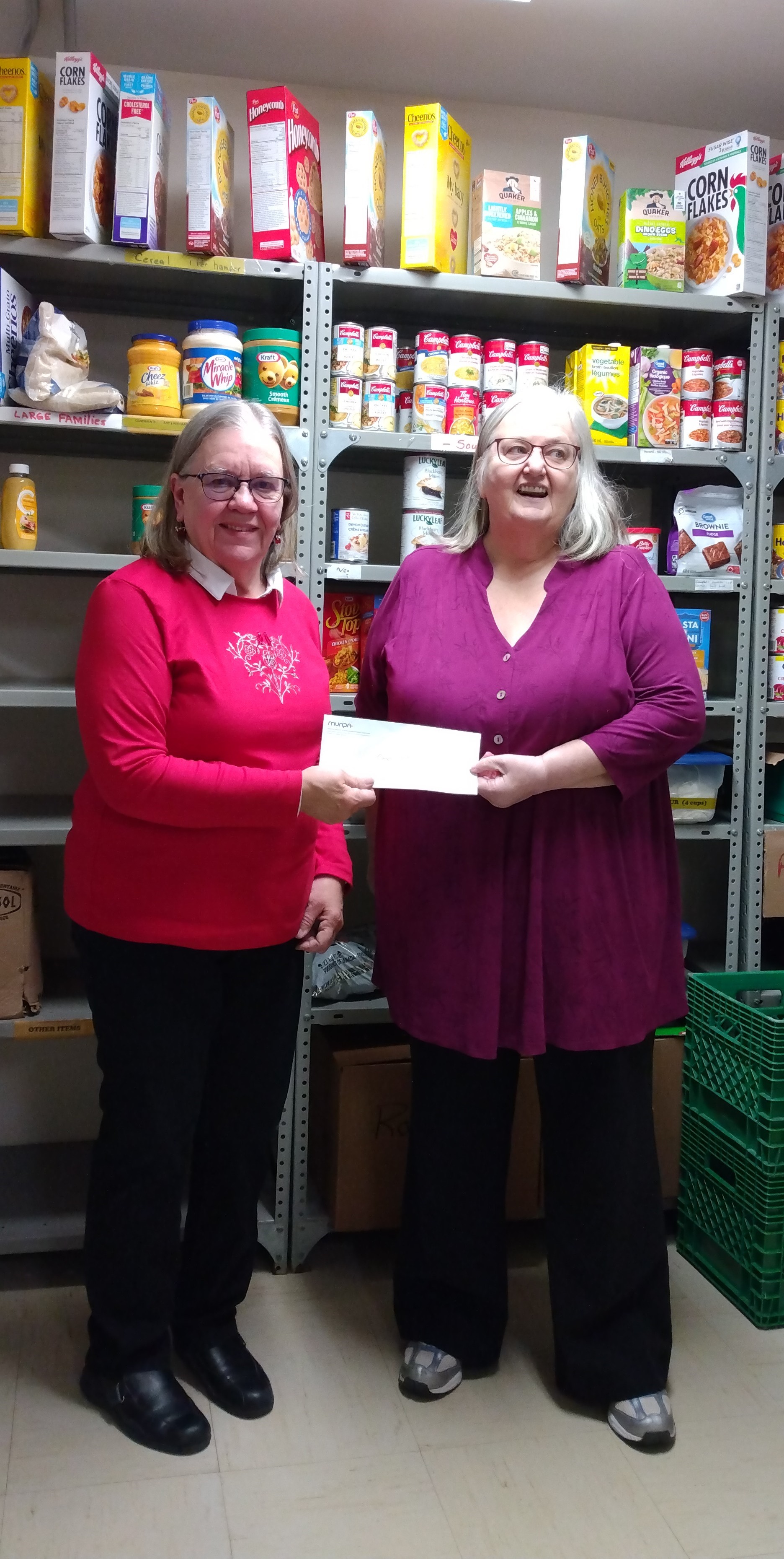 2025 Campus Food Bank Donation.